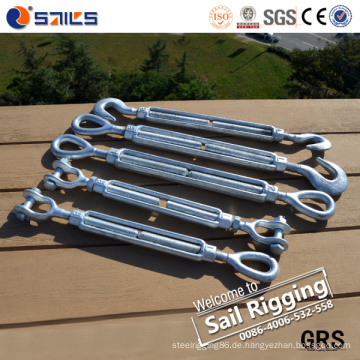 Rigging Hardware Us Typ Hot DIP verzinktem Spannschloss